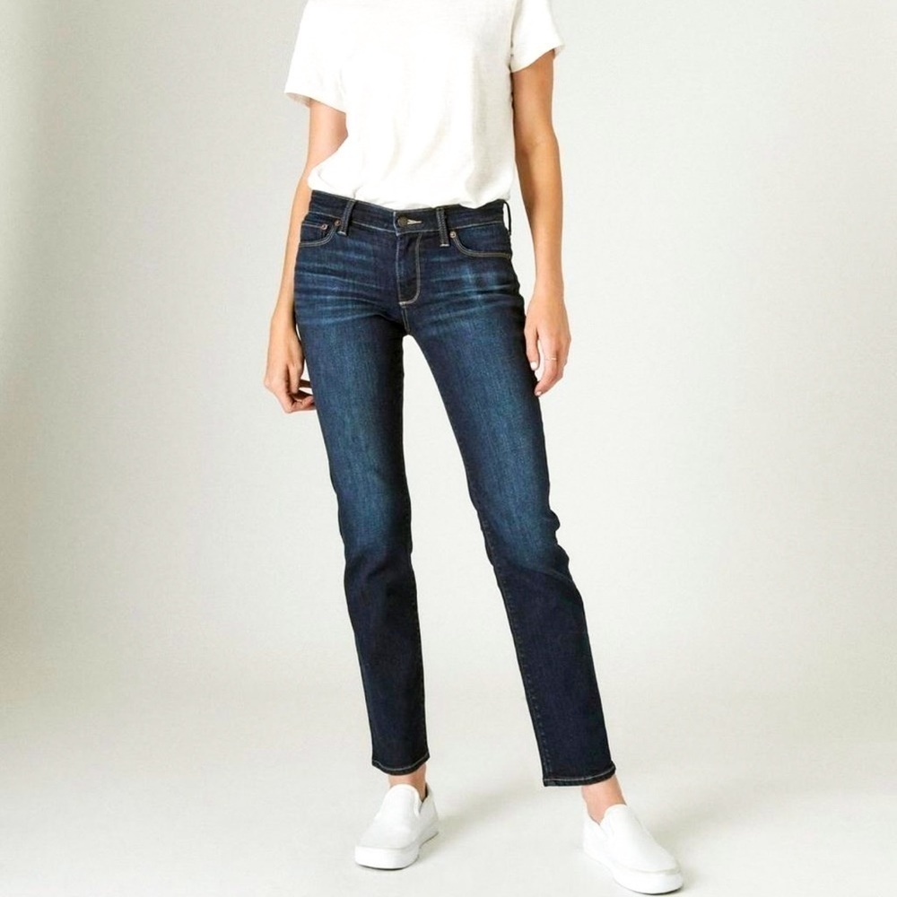 Lucky Brand Sweet Straight Leg Ankle 26